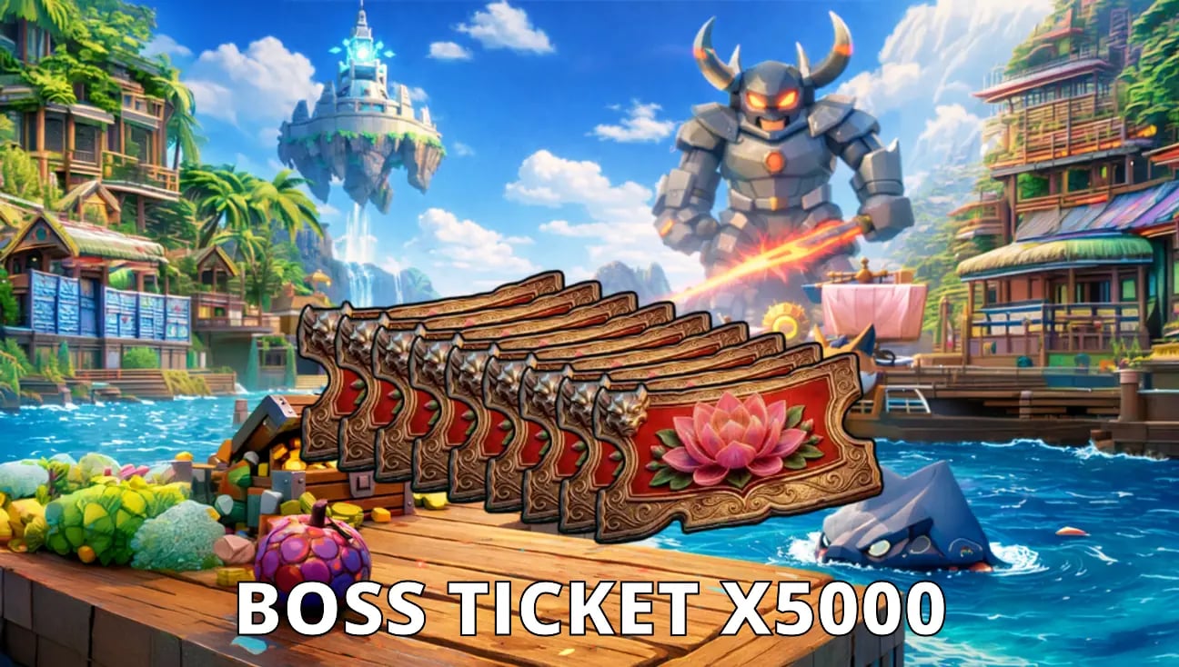 Boss Ticket x5000 artwork