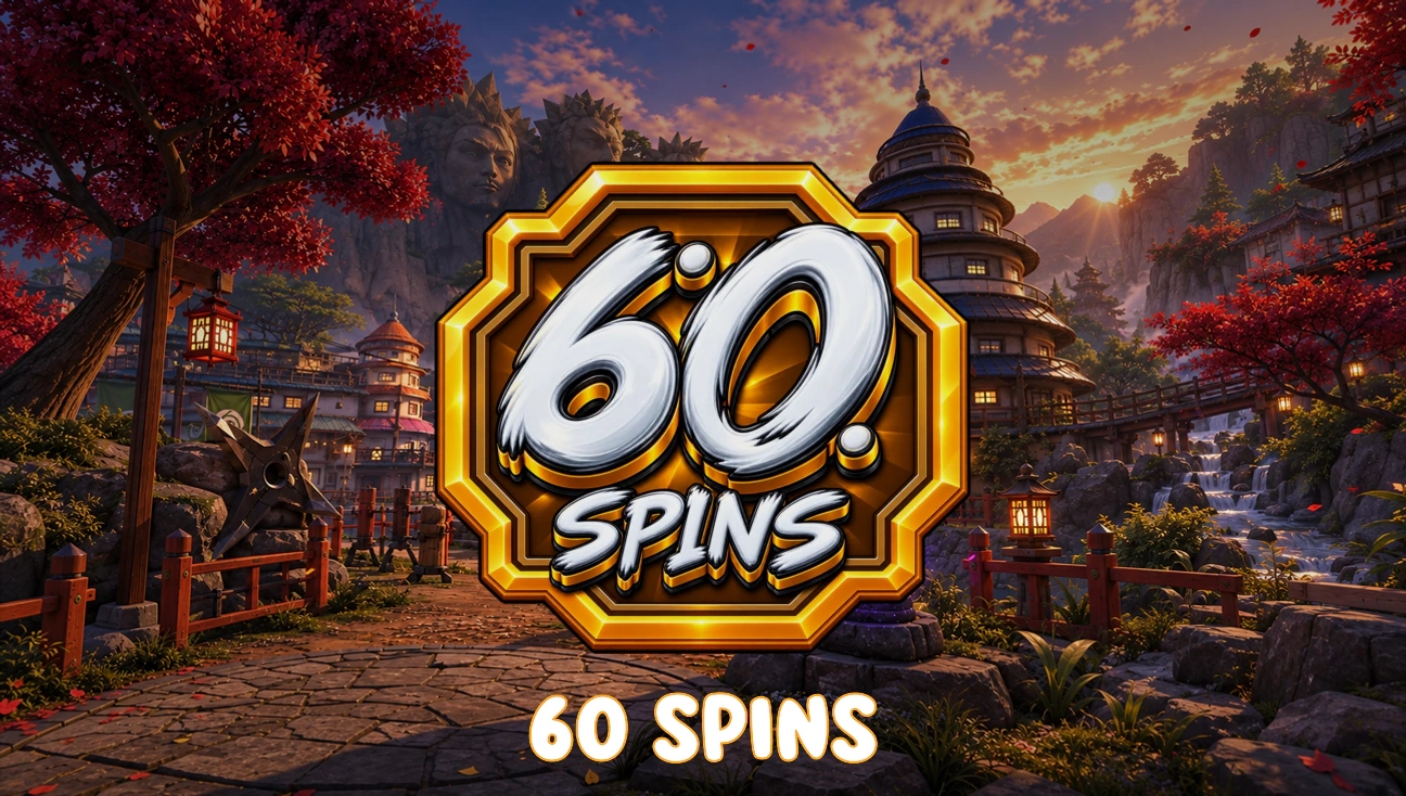 60 spins artwork