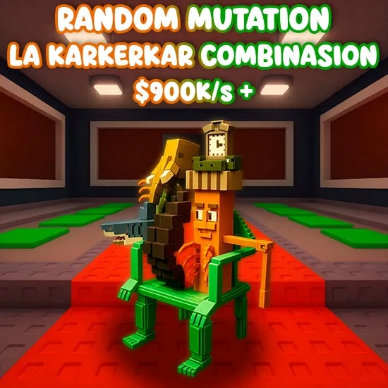 Random Mutation La Karkerkar Combinasion $900K/S + artwork