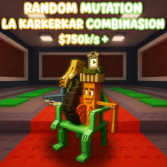 Random Mutation La Karkerkar Combinasion $750K/S + artwork