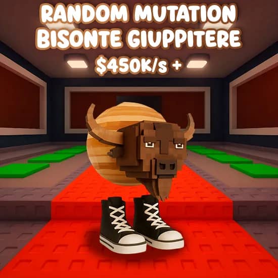 Random Mutation Bisonte Giuppitere 450K/S + artwork