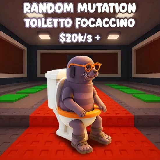 Random Mutation Toiletto Focaccino 20K/S + artwork
