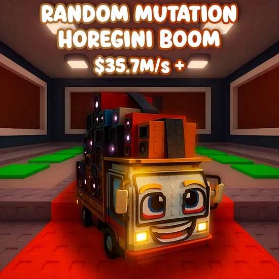 Random Mutation Horegini Boom $35.7M/S + artwork