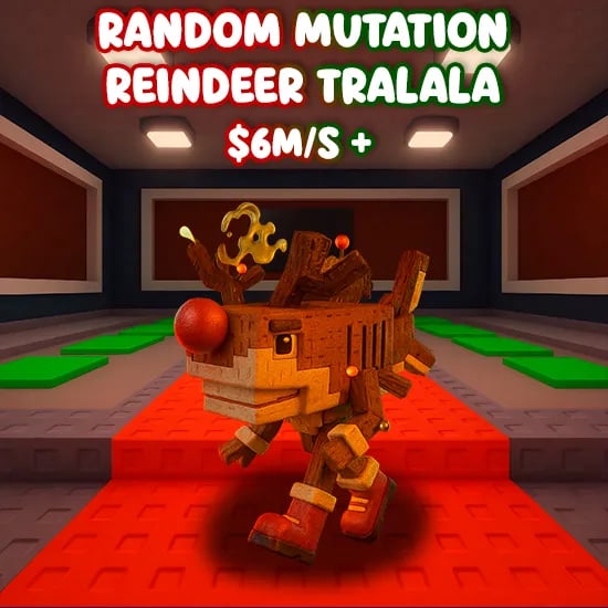 Random Mutation Reindeer Tralala $6M/S + artwork