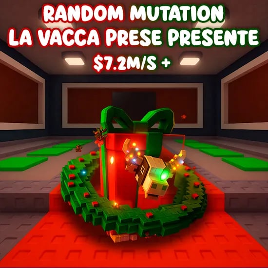 Random Mutation La Vacca Prese Presente $7.2M/S + artwork