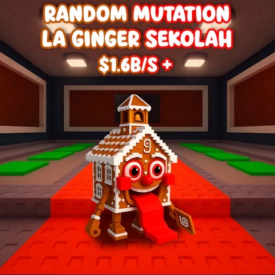 Random Mutation La Ginger Sekolah $1.6B/S + artwork