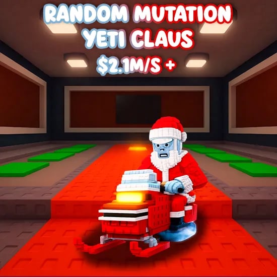 Random Mutation Yeti Claus $2.1M/S + artwork
