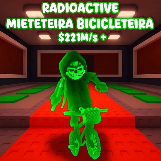 Radioactive Mieteteira Bicicleteira $221M/S + artwork