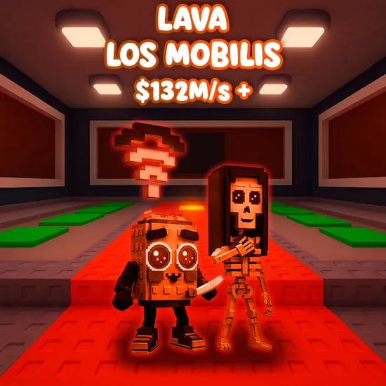 Lava Los Mobilis $132M/s + artwork