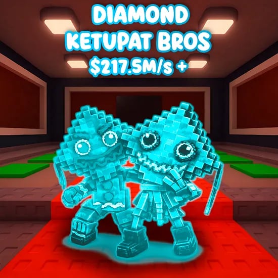 Diamond Ketupat Bros $ 217.5M/s + artwork