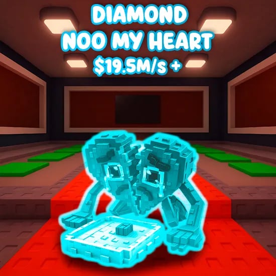Diamond Noo My Heart $19.5 M/s + artwork
