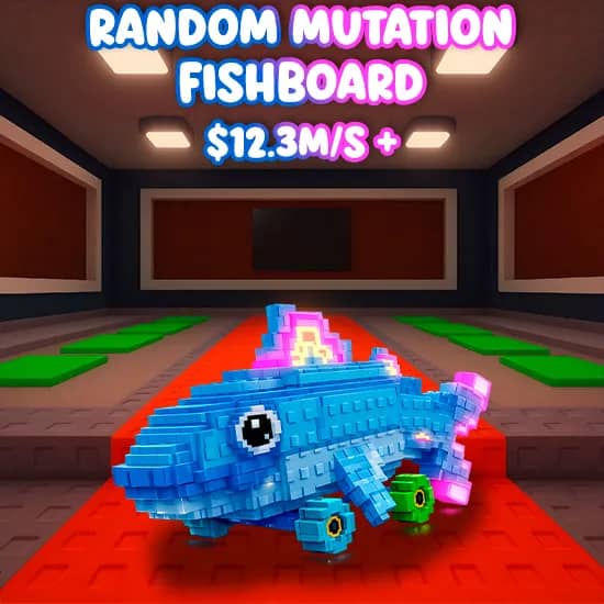 Random Mutation Fishboard $12.3M/S + artwork