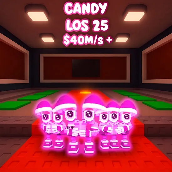 Candy Los 25 $40M/s + artwork