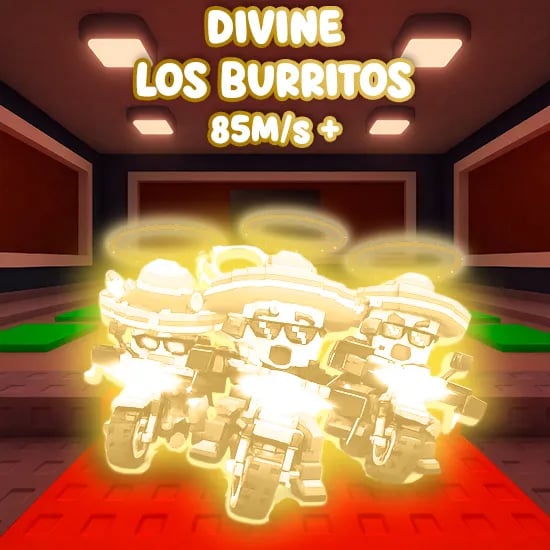 Divine Los Burritos $85M/s + artwork