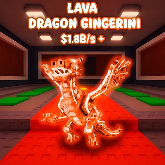 Lava Dragon Gingerini $1.8B/s + artwork