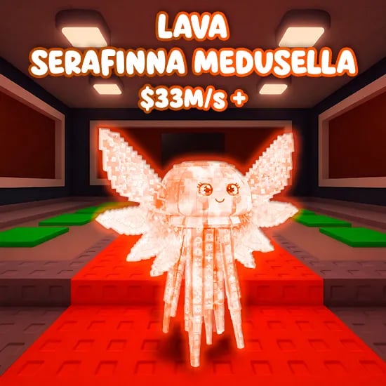 Lava Serafinna Medusella $33M/s + artwork