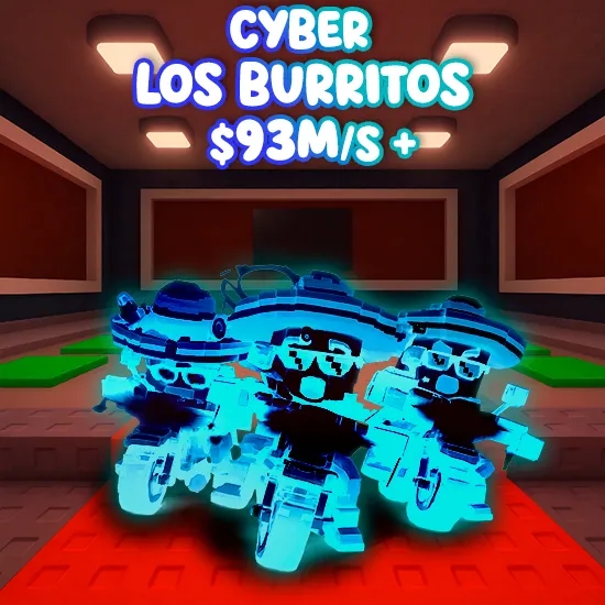 CYBER Los Burritos 93m/s+ artwork