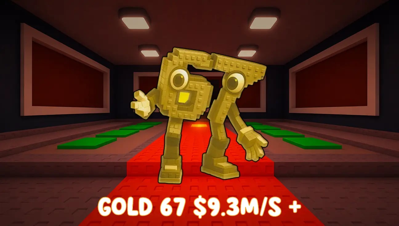 Gold 67 $9.3M/s + artwork