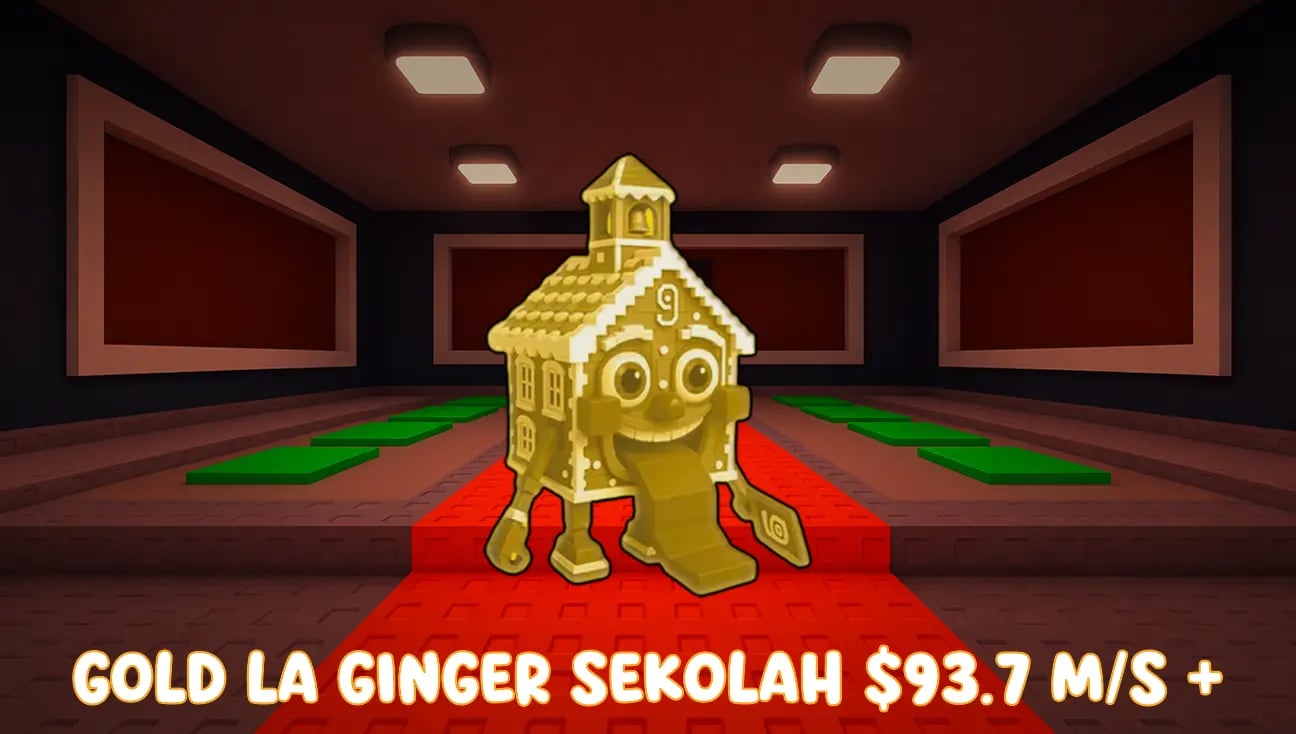 Gold La Ginger Sekolah $93.7 M/s + artwork