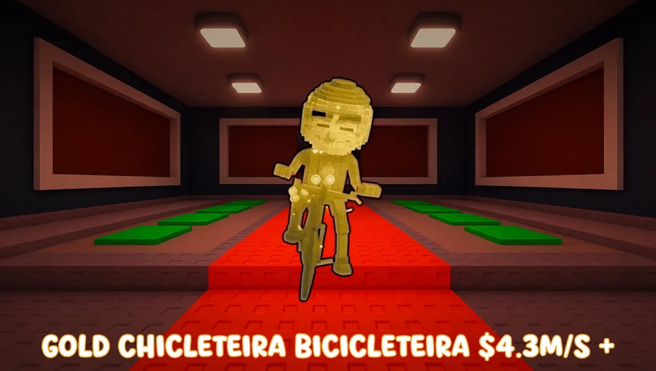 Gold Chicleteira Bicicleteira $4.3M/S + artwork