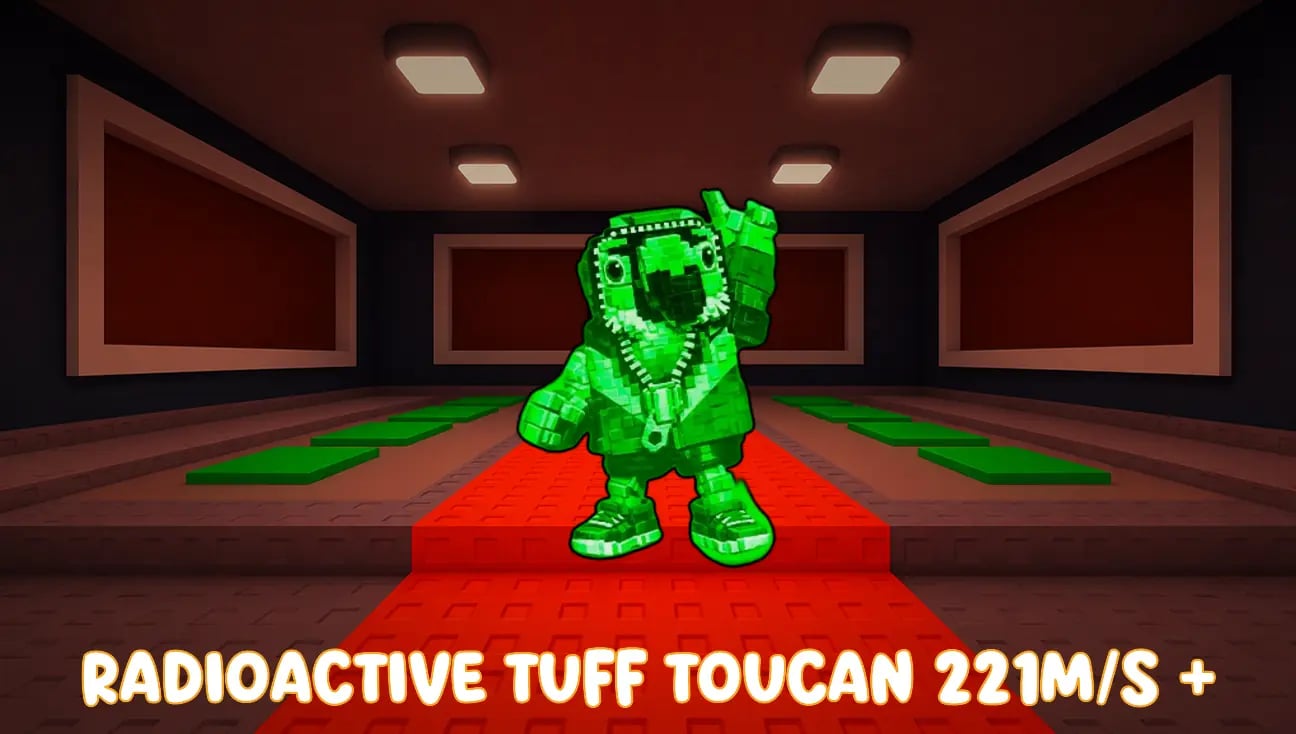 Radioactive Tuff Toucan 221M/s + artwork