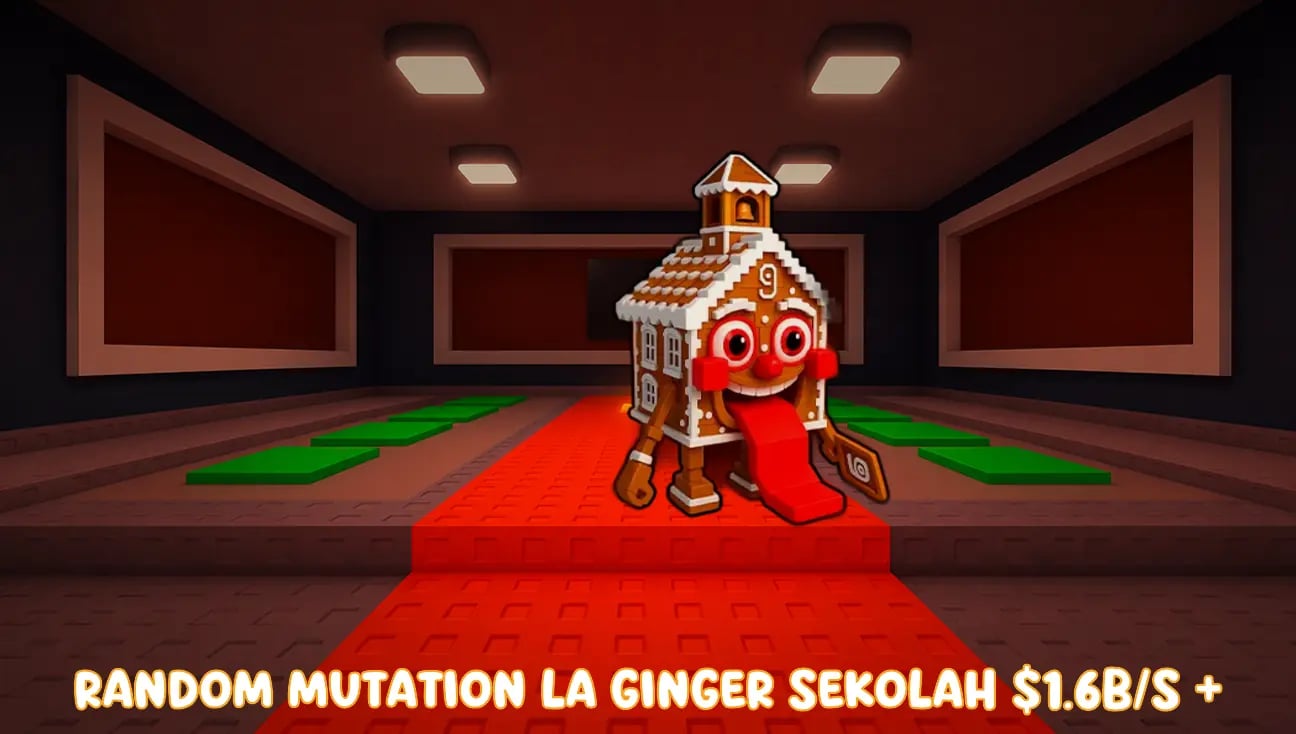 Random Mutation La Ginger Sekolah $1.6B/S + artwork