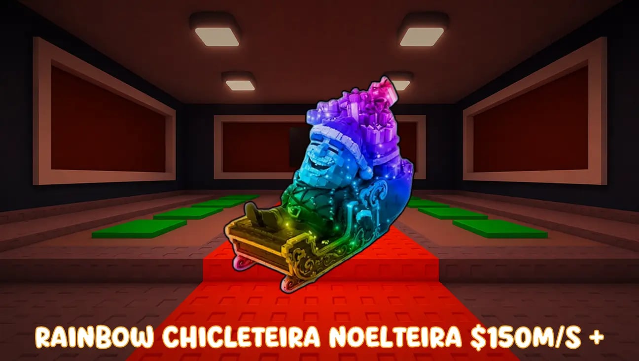 Rainbow Chicleteira Noelteira $150M/s + artwork