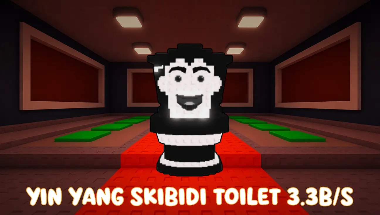 Yin Yang Skibidi Toilet 3.3B/s artwork