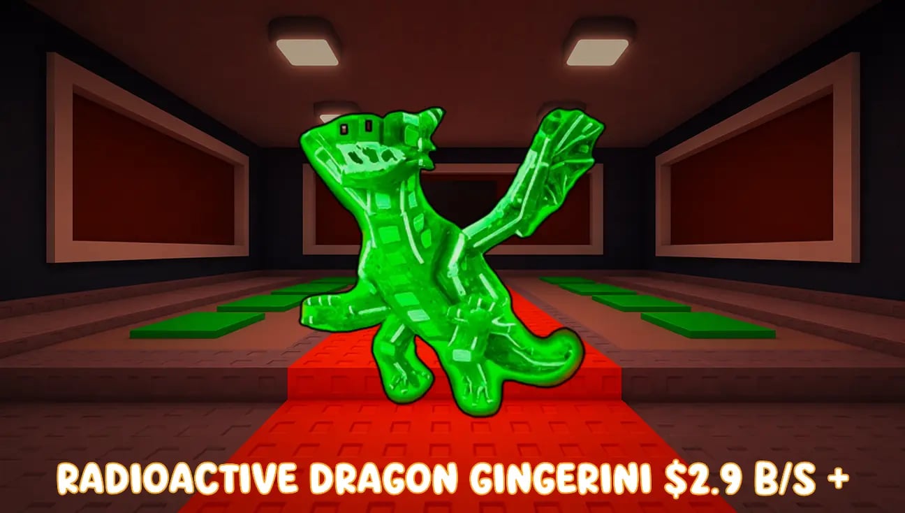 Radioactive Dragon Gingerini $2.9 B/s + artwork