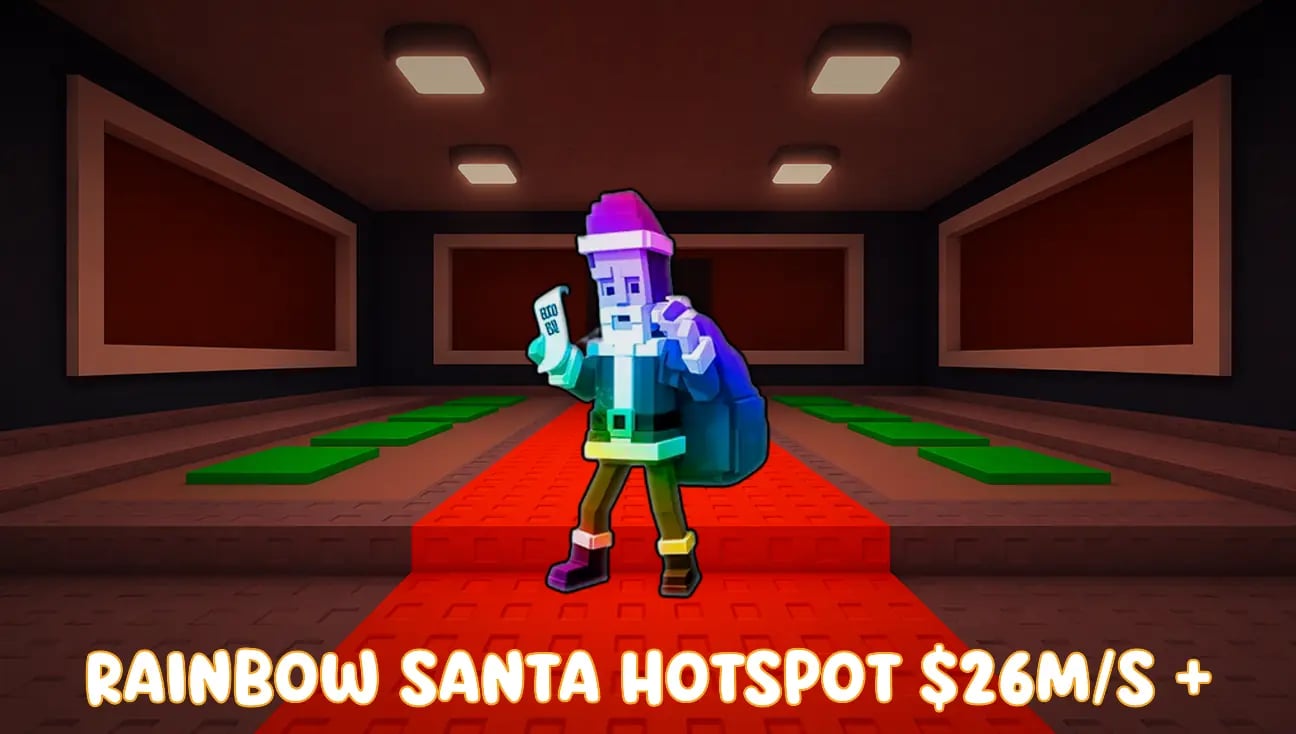 Rainbow Santa Hotspot $26M/s + artwork