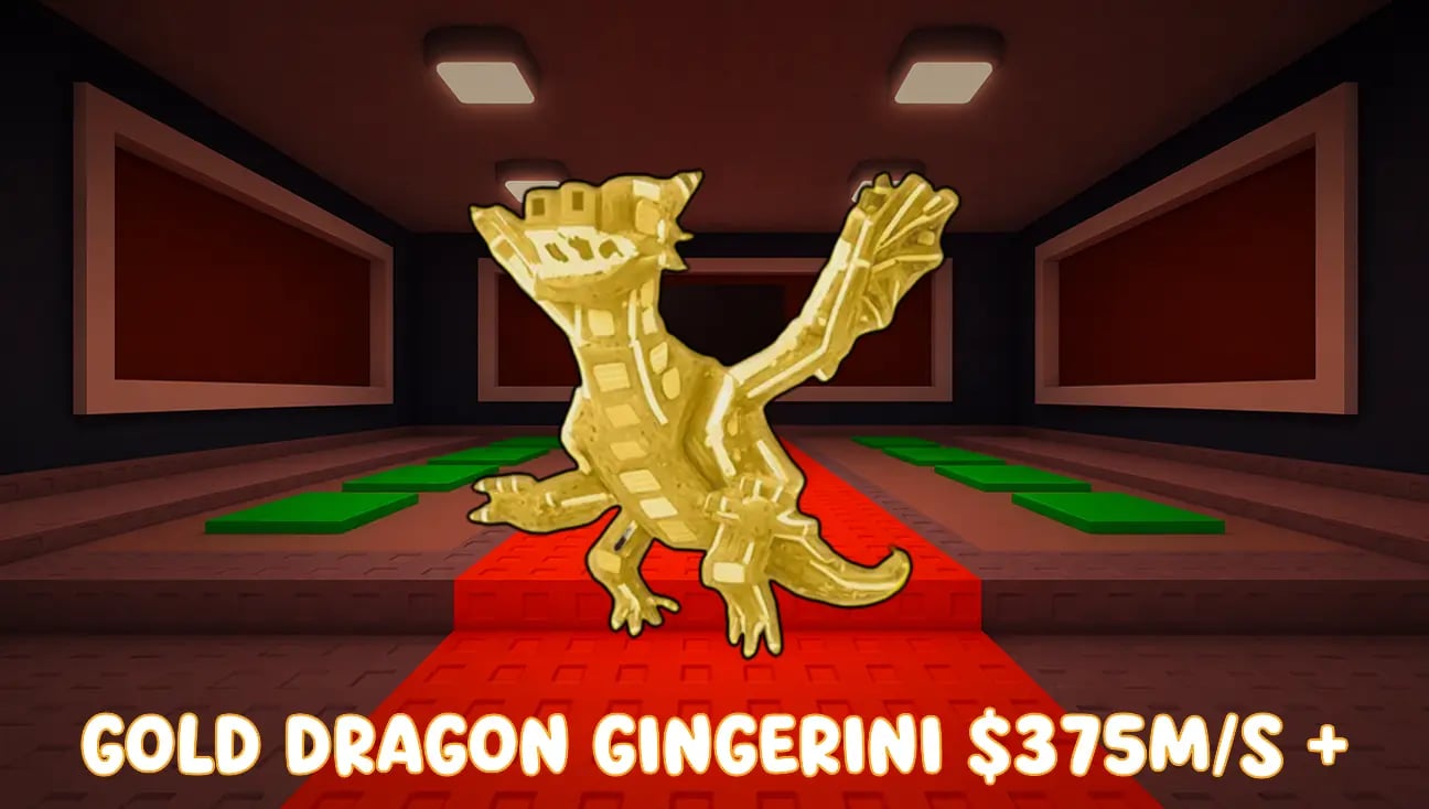 Gold Dragon Gingerini $375M/s + artwork