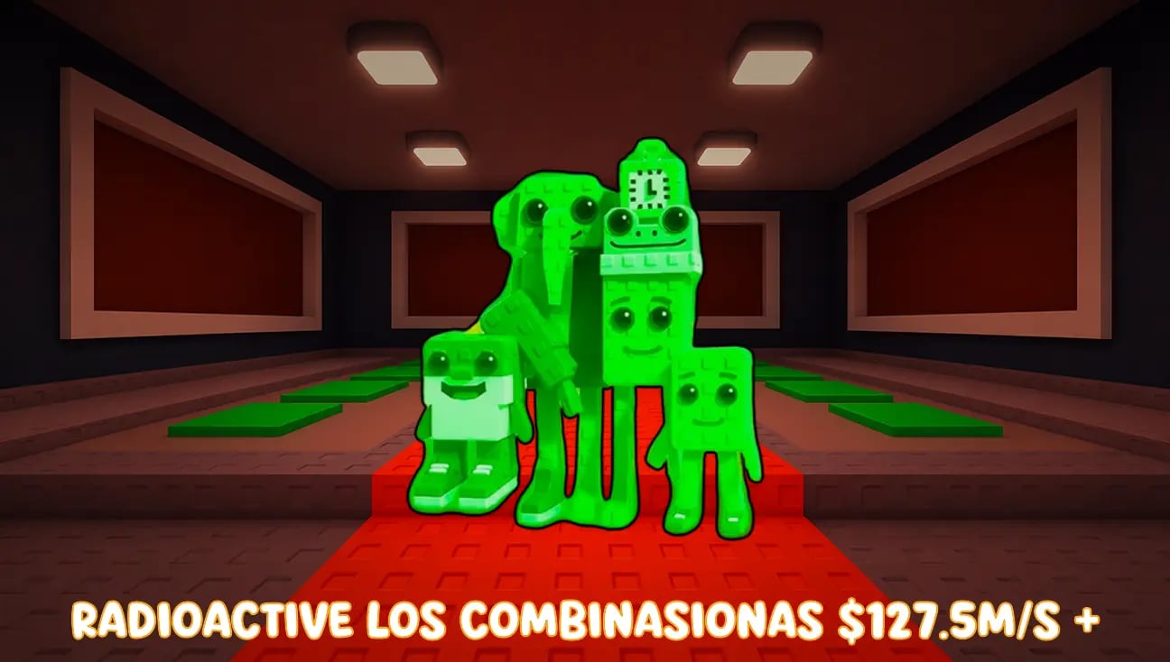 Radioactive Los Combinasionas $127.5M/s + artwork