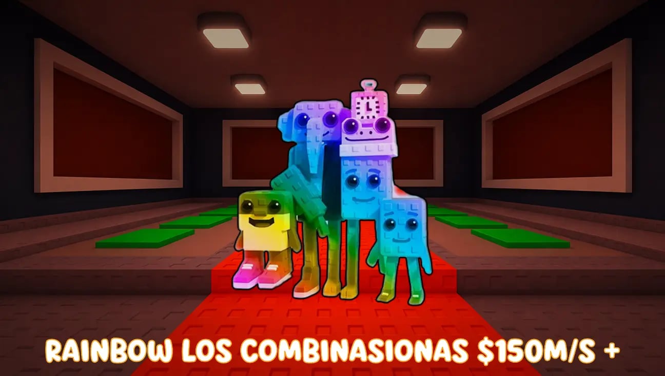 Rainbow Los Combinasionas $150M/s + artwork
