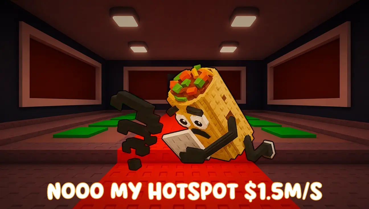 Nooo my hotspot $1.5m/s artwork