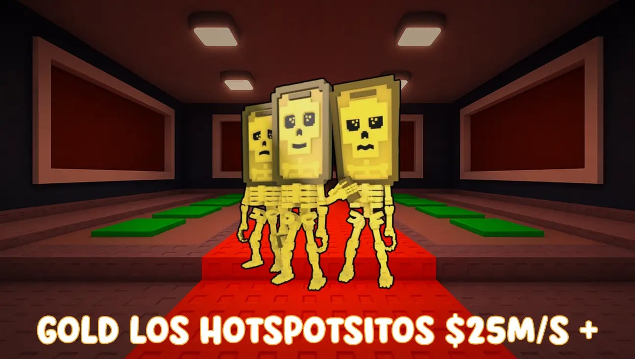 Gold Los Hotspotsitos $25M/s + artwork