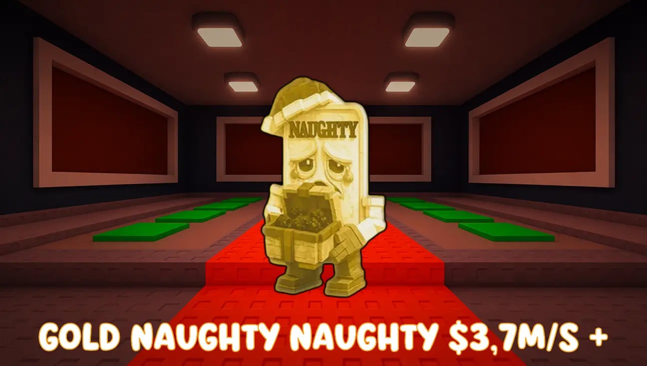 Gold Naughty Naughty $3,7m/s + artwork