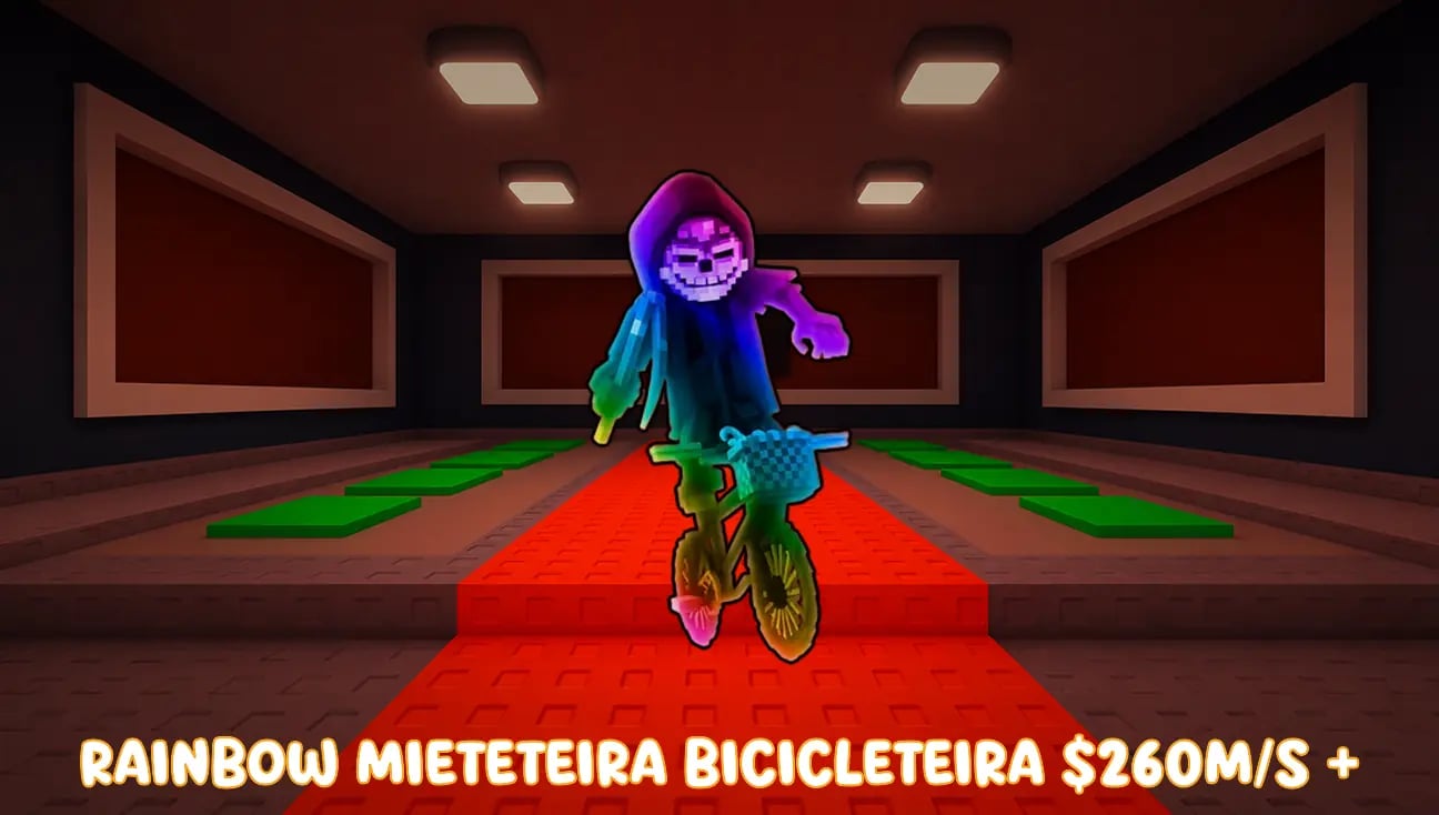 Rainbow Mieteteira Bicicleteira $260M/S + artwork