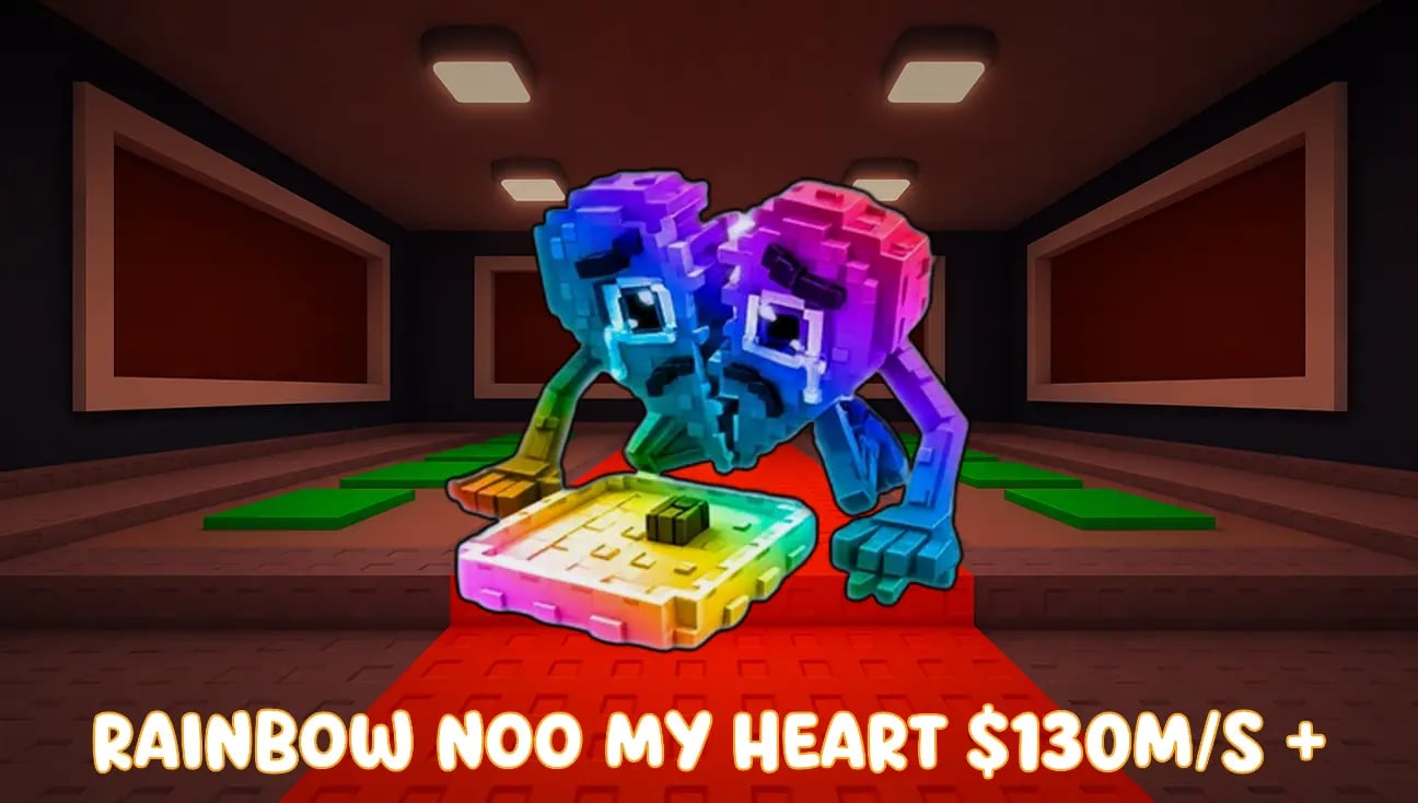 Rainbow Noo my Heart $130M/s + artwork