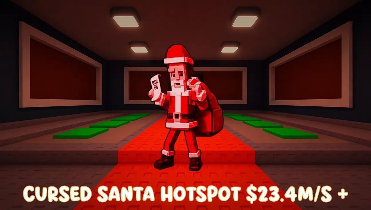 Cursed Santa Hotspot $23.4M/s + artwork