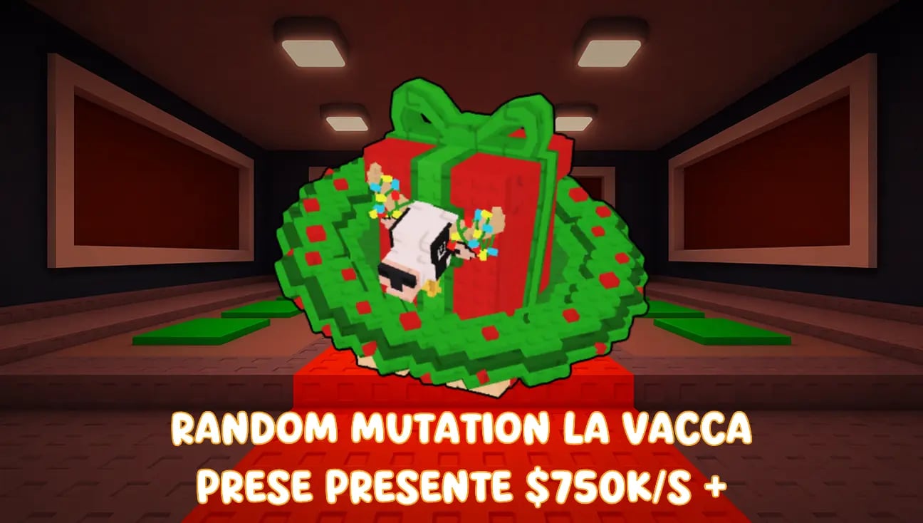 Random Mutation La Vacca Prese Presente $750K/S + artwork