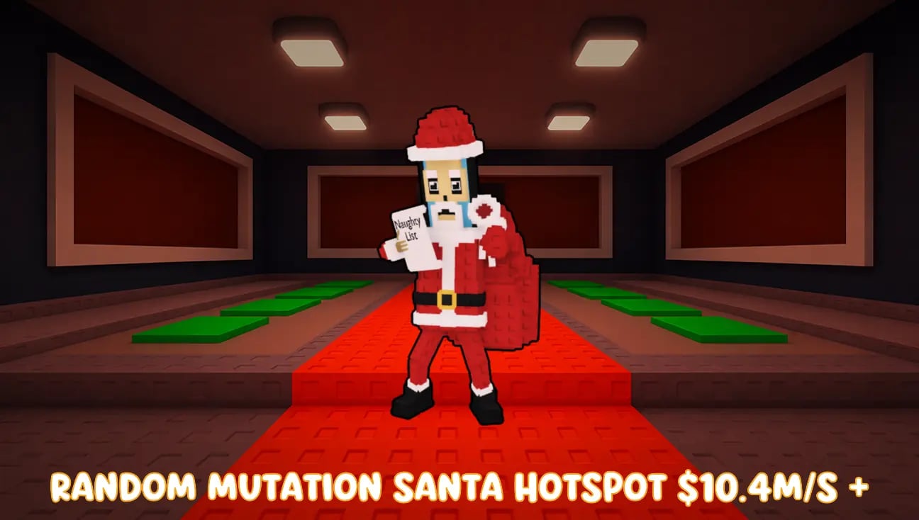 Random Mutation Santa Hotspot $10.4M/S + artwork