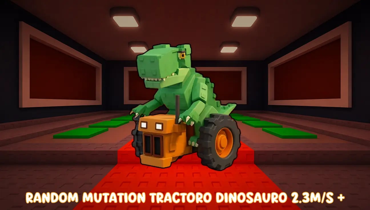 Random Mutation Tractoro Dinosauro 2.3M/S + artwork