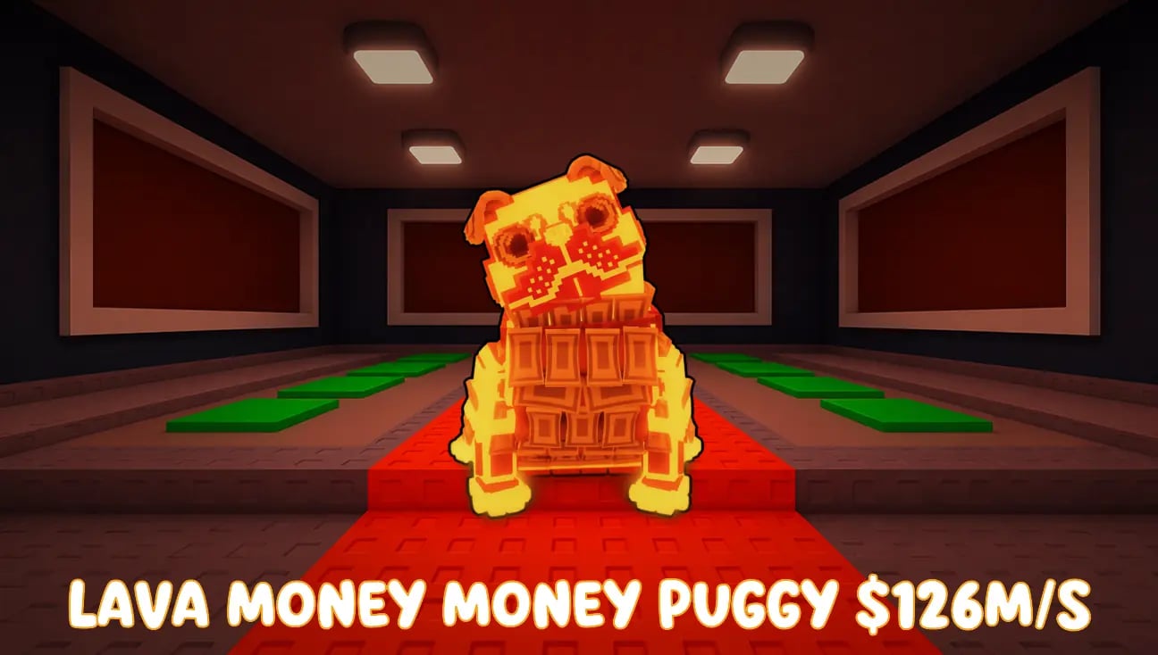 Lava Money Money Puggy $126M/s artwork