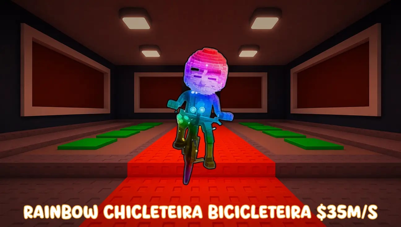 Rainbow Chicleteira Bicicleteira $35m/s artwork