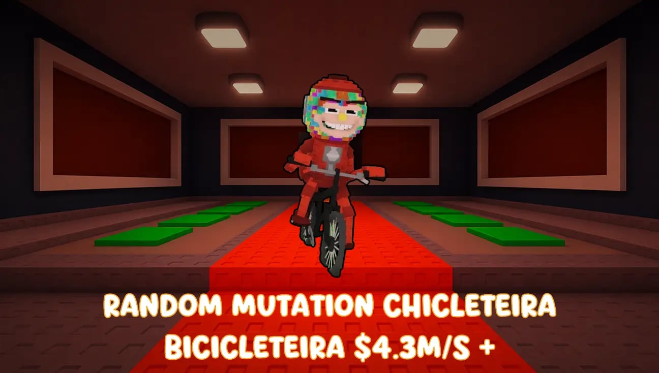 Random Mutation Chicleteira Bicicleteira $4.3M/S + artwork