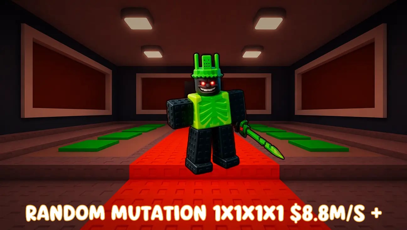 Random Mutation 1X1X1X1 $8.8M/S + artwork