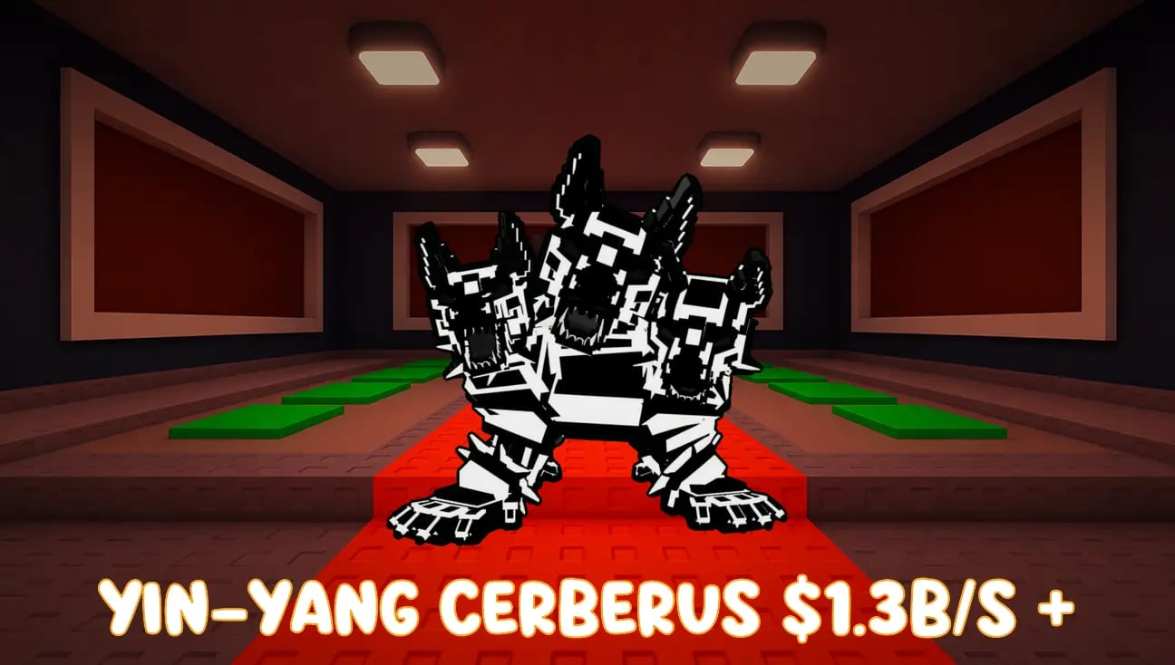 Yin-Yang Cerberus $1.3B/s + artwork