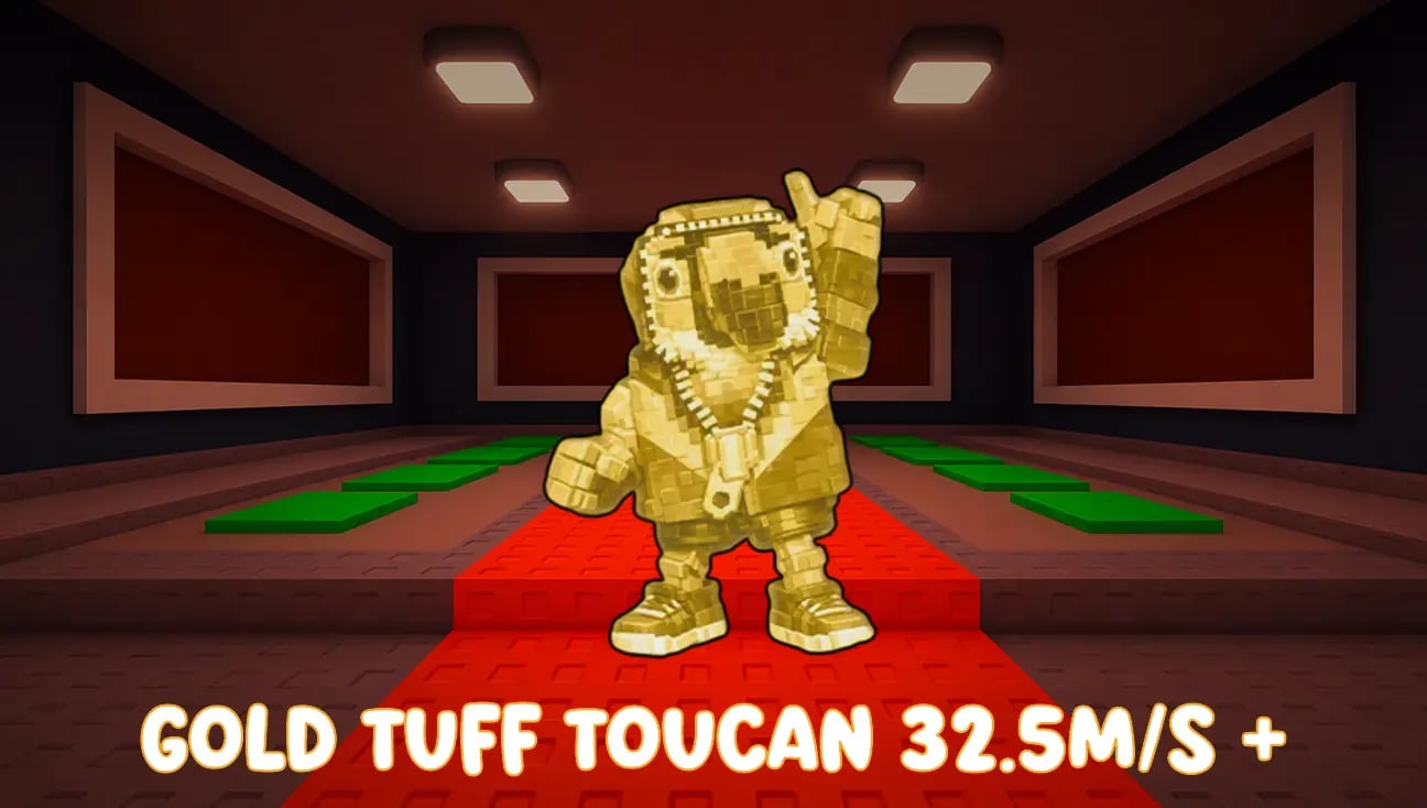 Gold Tuff Toucan 32.5M/s + artwork