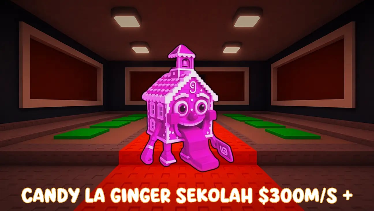 Candy La Ginger Sekolah $300M/s + artwork