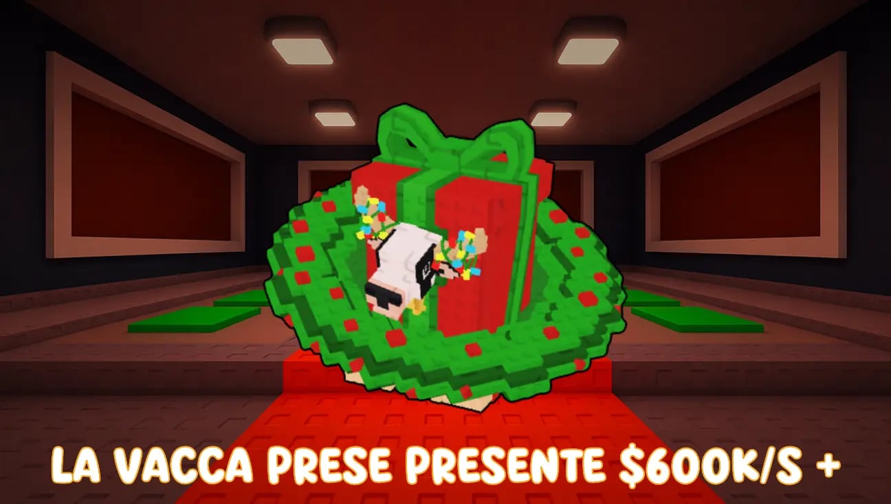 La Vacca Prese Presente $600K/S + artwork